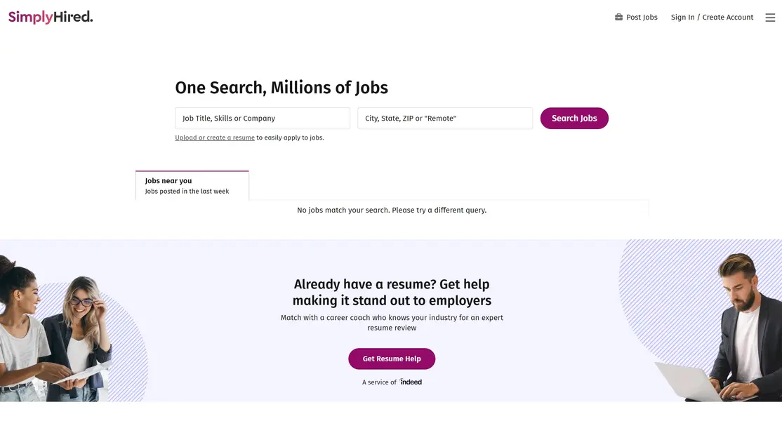 SimplyHired Scraper