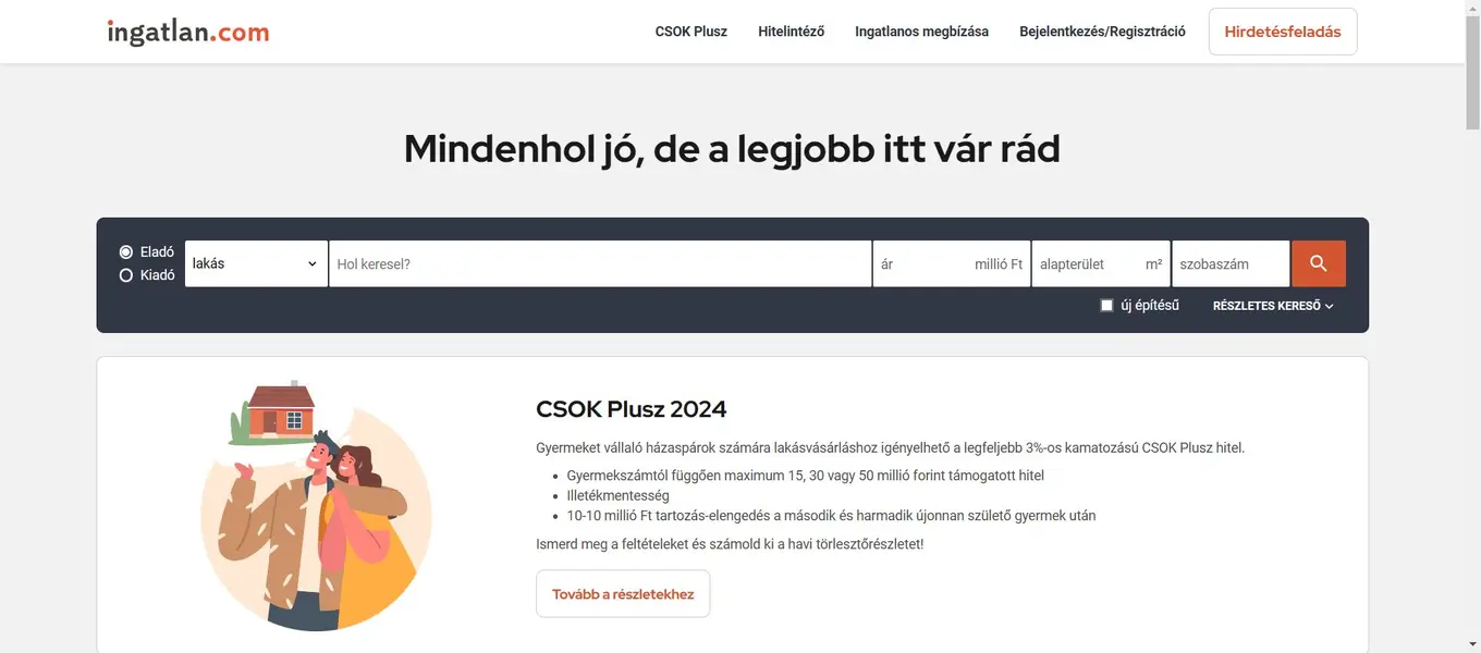 Ingatlan.com Scraper