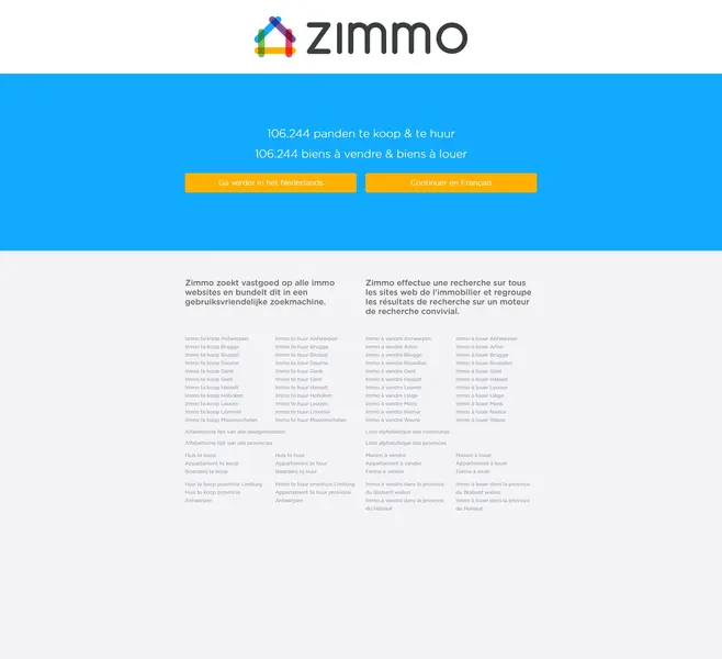 Zimmo.be Scraper