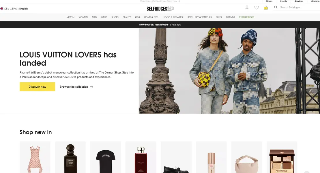Selfridges Scraper