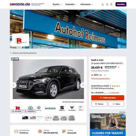 More Than Listings - What Our Mobile.de Scraper Reveals About Dealers and Vehicles