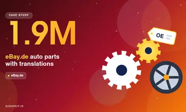 eBay Data: 1.9M Auto Parts Listings from eBay.de, Specs Translated