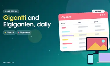 Gigantti Data: Two Full Electronics Catalogs, 225K+ Products a Day