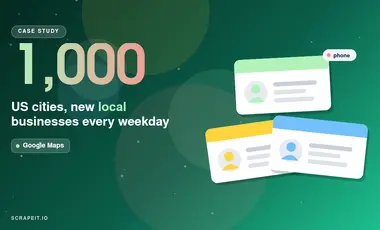 Google Maps Data: Local Businesses from 1,000 US Cities Every Weekday