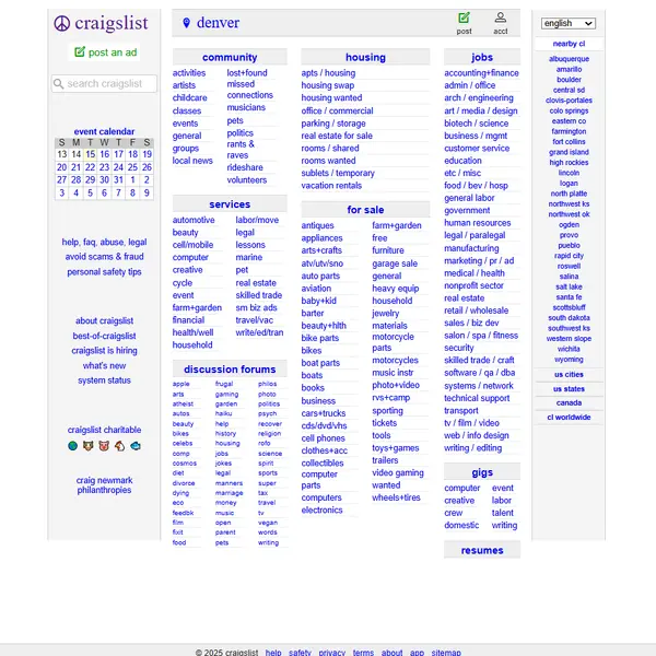 Craigslist Scraper