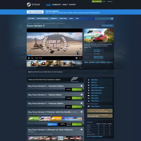What Our Steam Scraper Can Extract