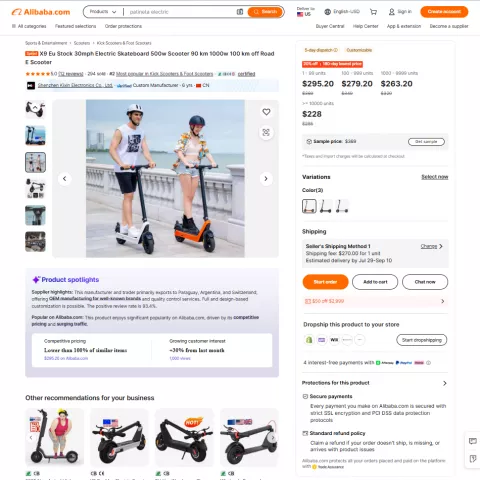 What Our Alibaba Scraper Delivers
