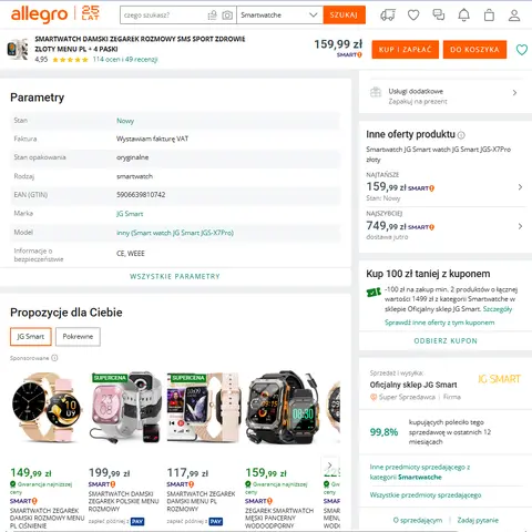 Additional Data from Allegro