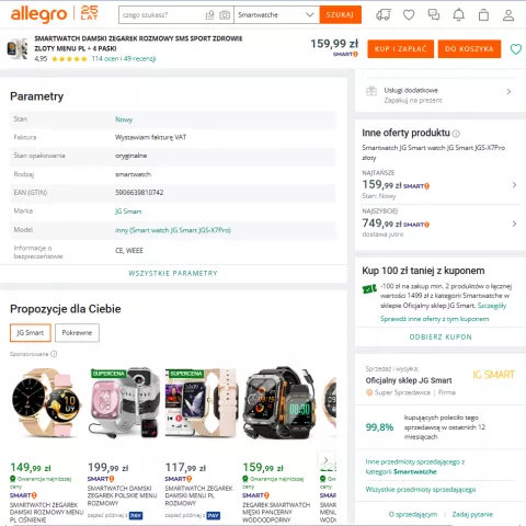Additional Data from Allegro