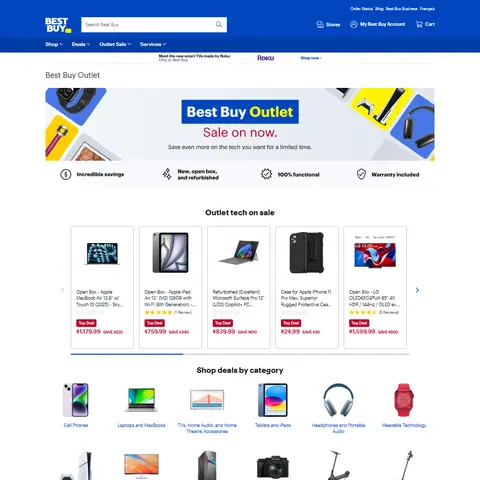 What We Extract from Best Buy Canada