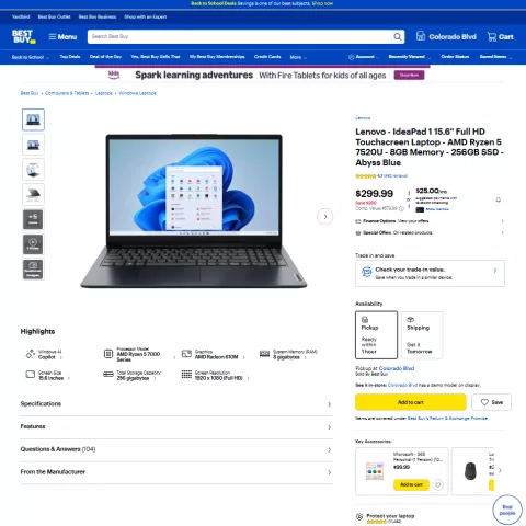 What’s Collected When We Scrape Best Buy Listings