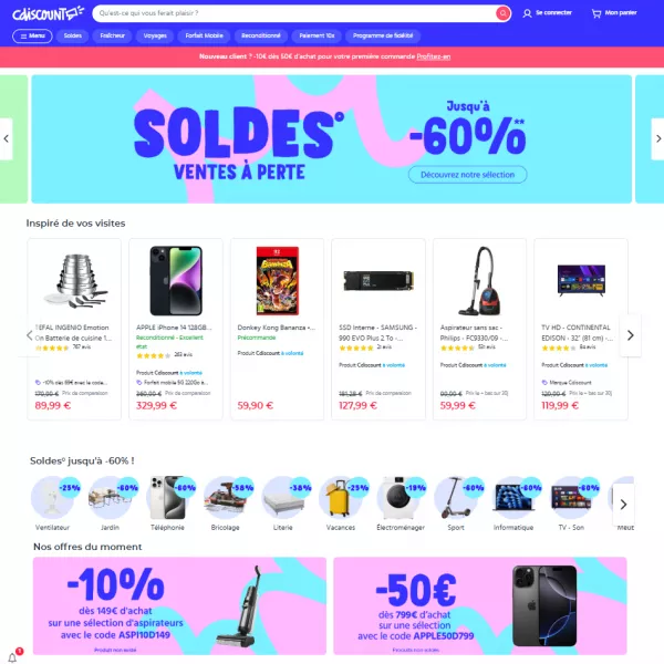 Cdiscount Scraper
