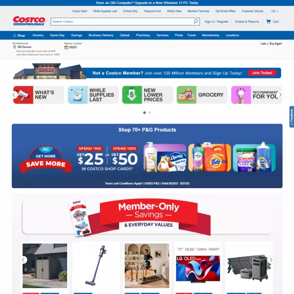 Costco Scraper