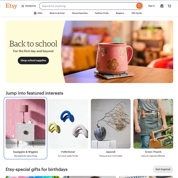Etsy Scraper