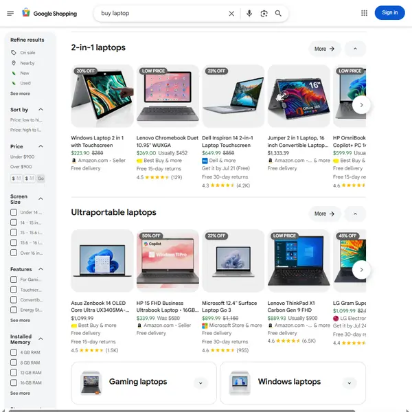 Google Shopping Scraper