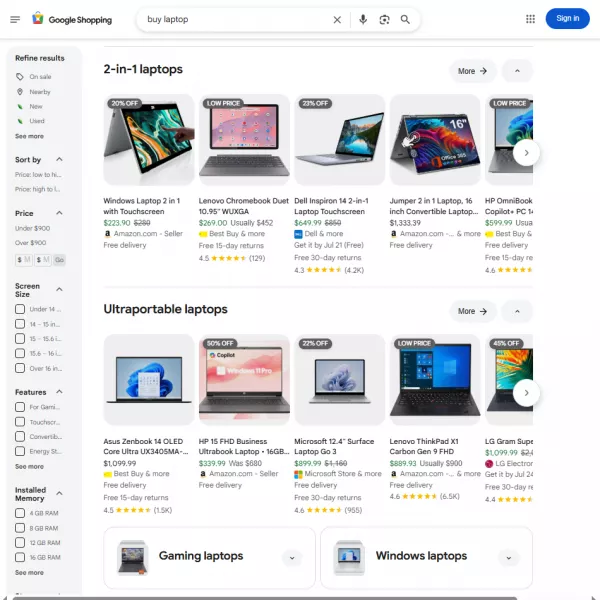 Google Shopping Scraper