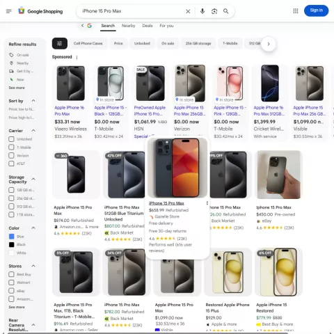 Main Data We Extract with Google Shopping Scraper