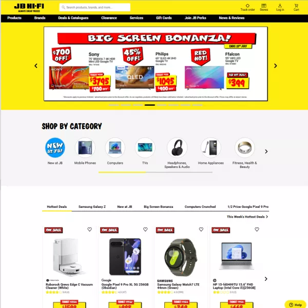 JB Hi-Fi Scraper