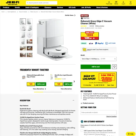 Product-Level Insights Pulled by Our JB Hi-Fi Scraper