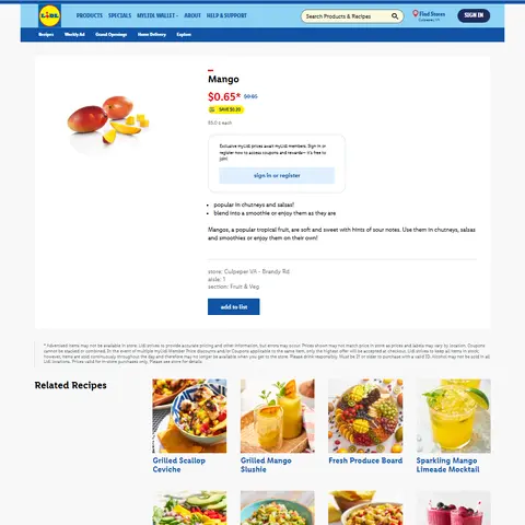 What the Lidl Scraper Extracts: Products, Prices & Details