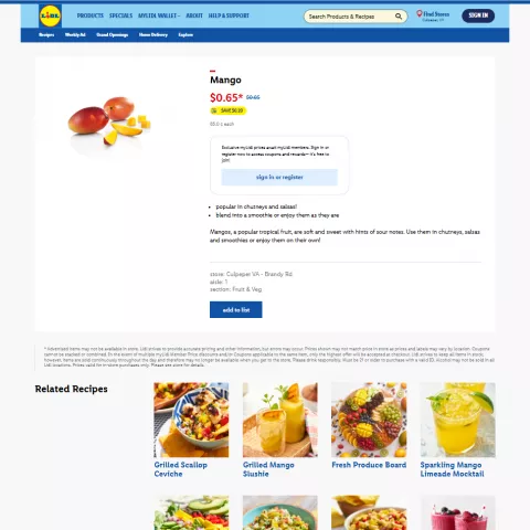 What the Lidl Scraper Extracts: Products, Prices & Details