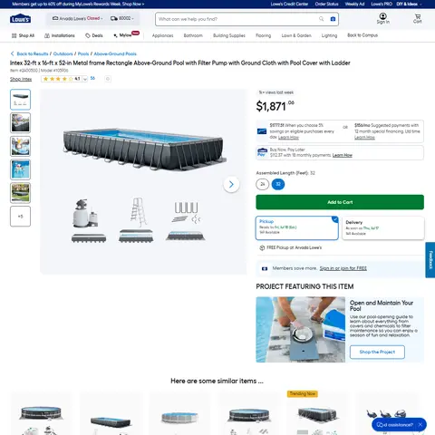 What Our Lowe’s Scraper Collects