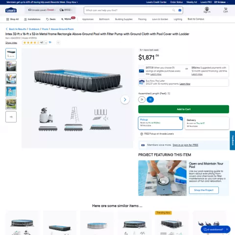 What Our Lowe’s Scraper Collects