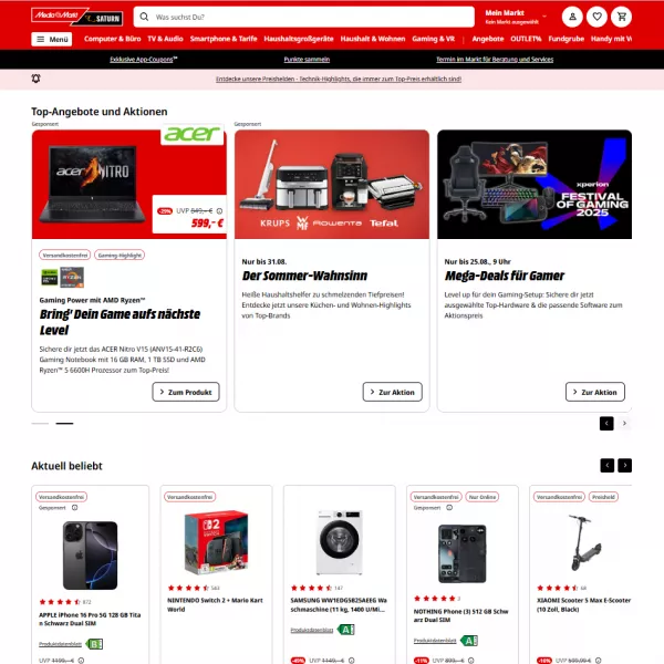 MediaMarkt Scraper