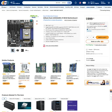 Data We Collect When We Scrape Newegg