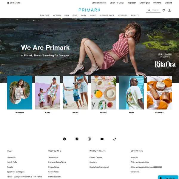 Primark Scraper