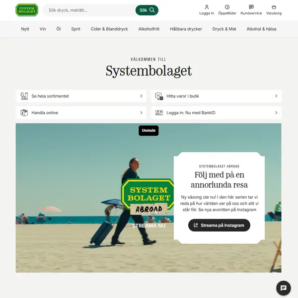 Systembolaget Scraper