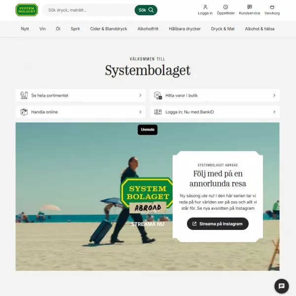 Systembolaget Scraper