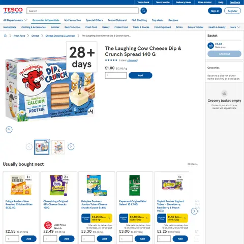 What makes Tesco awkward to collect