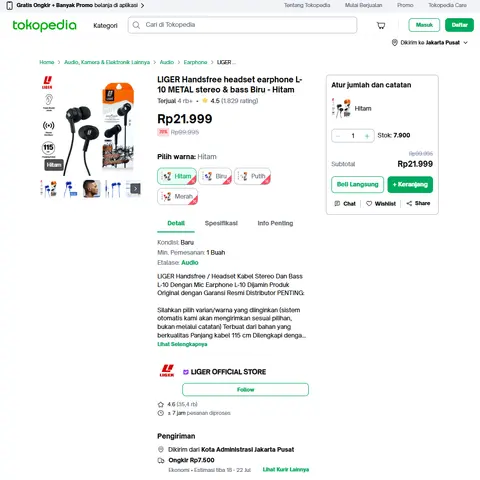 Tokopedia Scraper: What We Collect