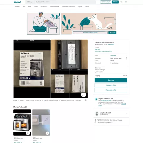 What We Extract from Vinted