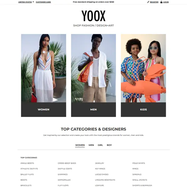YOOX Scraper