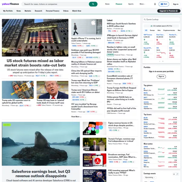 Yahoo Finance Scraper