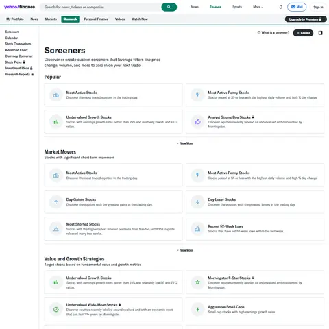 What the Yahoo Finance Scraper Captures