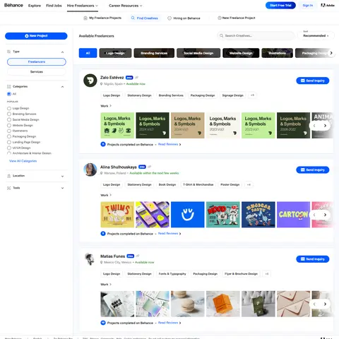 What We Collect on Behance.net