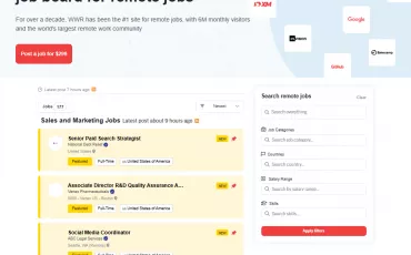 We Work Remotely Data Scraping