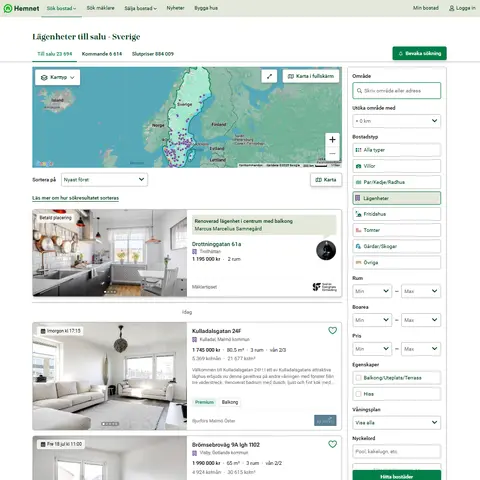 Property Data You Get with Our Hemnet Scraper