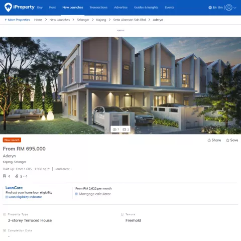 What iProperty Scraper Extracts from Listings