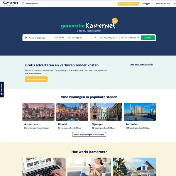 Kamernet Scraper