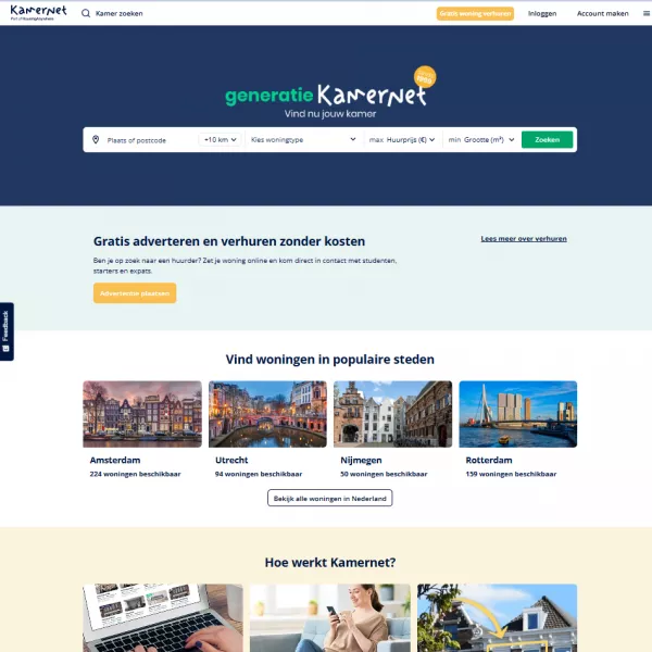 Kamernet Scraper