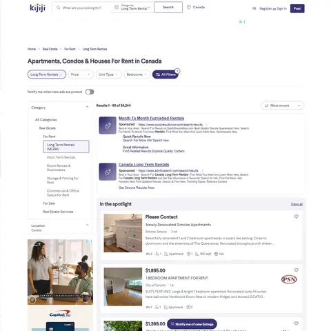 Fields We Extract From a Kijiji Ad