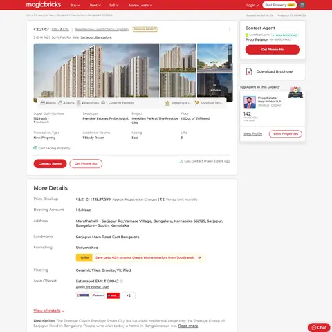 What Our Magicbricks Scraper Can Also Extract