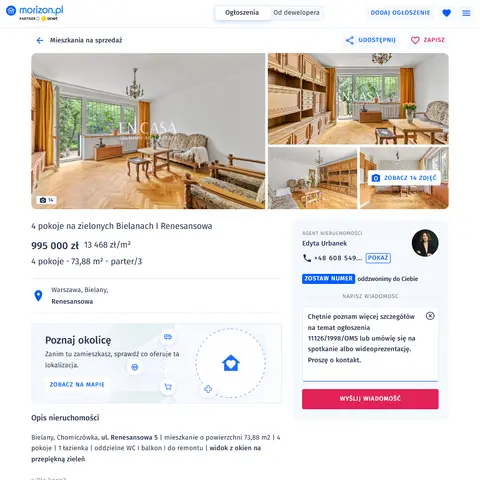 What We Extract from Morizon.pl