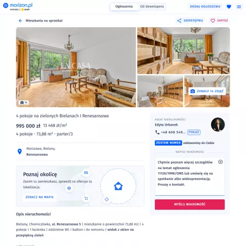 What We Extract from Morizon.pl