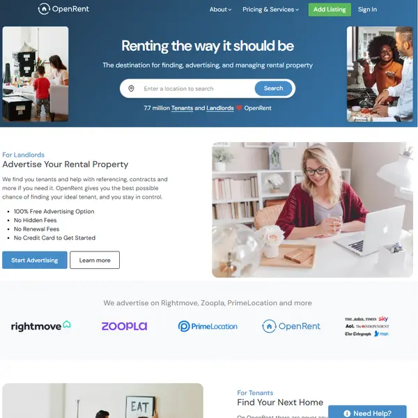 OpenRent Scraper