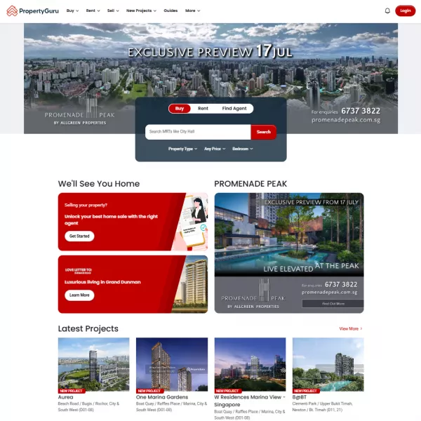Propertyguru Scraper